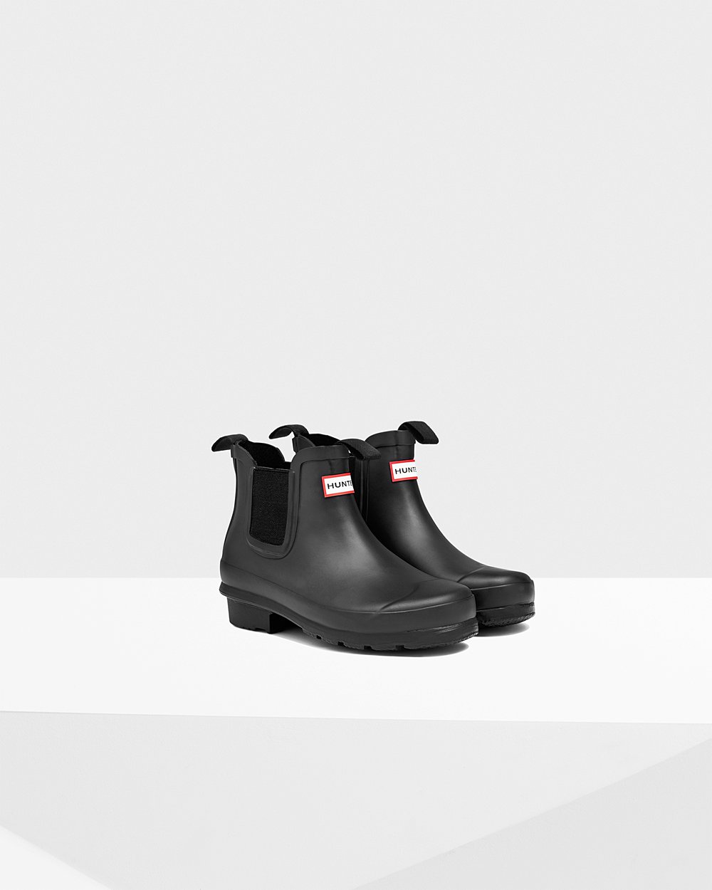 Kids Hunter Original Big - Chelsea Boots Black - 6238-GPZAI